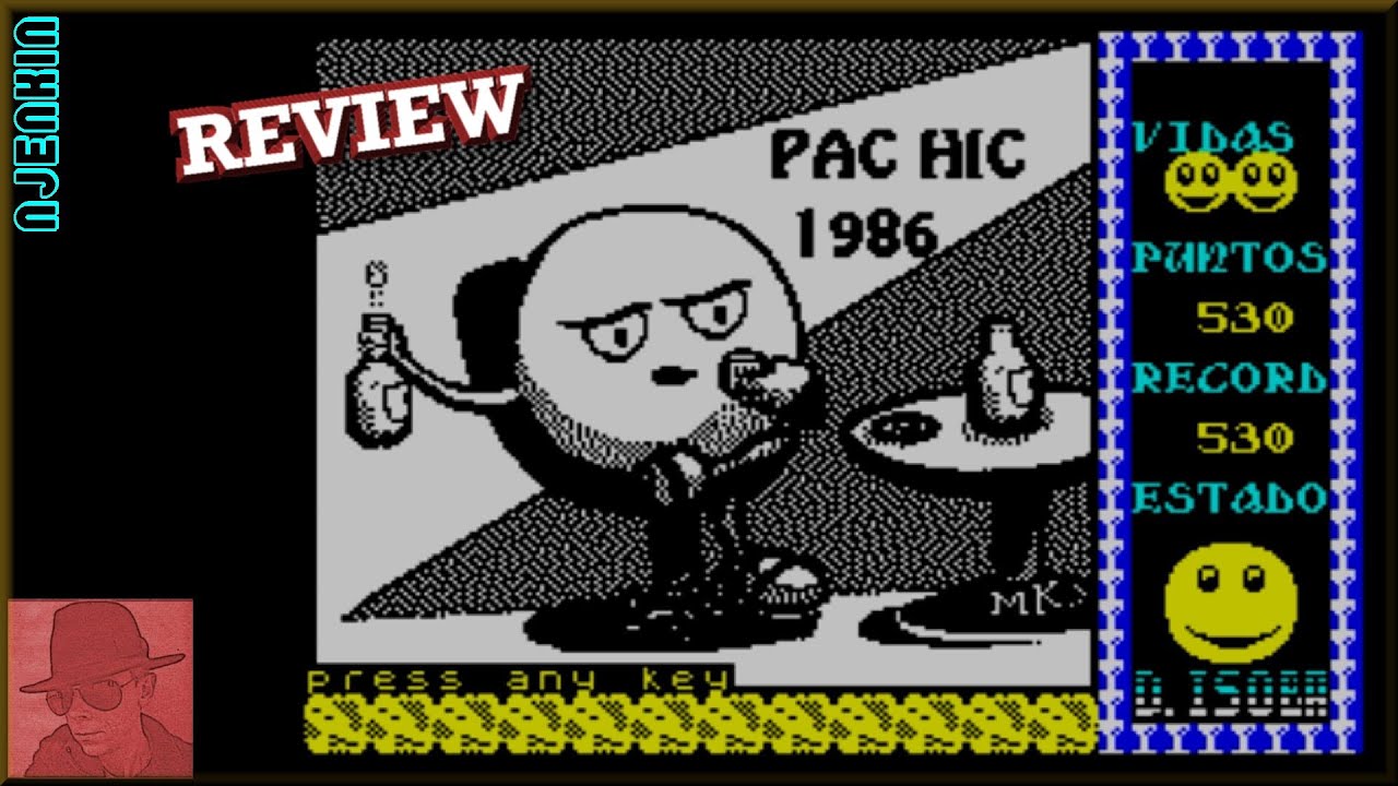 ダッチマン　demonstration Pac-Hic - on the ZX Spectrum 48K !! with Commentary - YouTube