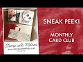My Stampin' Up! Card Club!