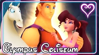 Kingdom Hearts 2 All Cutscenes | Full Movie | Hercules ~ Olympus Coliseum