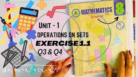 Proper & Improper subsets | Possible subsets | Class 8th | STBB | Ex: 1.1 | Q-3 & 4 | @DeenaVersity