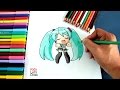 Cómo dibujar Hatsune Miku estilo Chibi