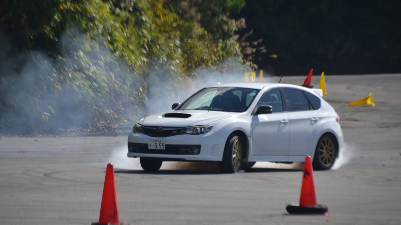 2021年　名阪スポーツランド　インプレッサ GRB ドリフト　ほっこりんご練習会