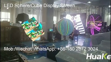 LED Sphere/Cube Display Screen