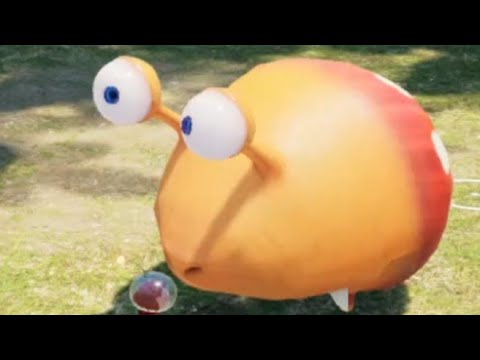 Pikmin 4 - Bulborb eats a bomb rock