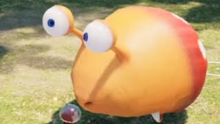 Pikmin 4 - Bulborb eats a bomb rock
