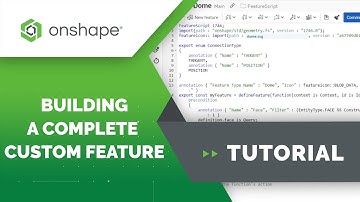 Building a Complete Custom Feature (FeatureScript)