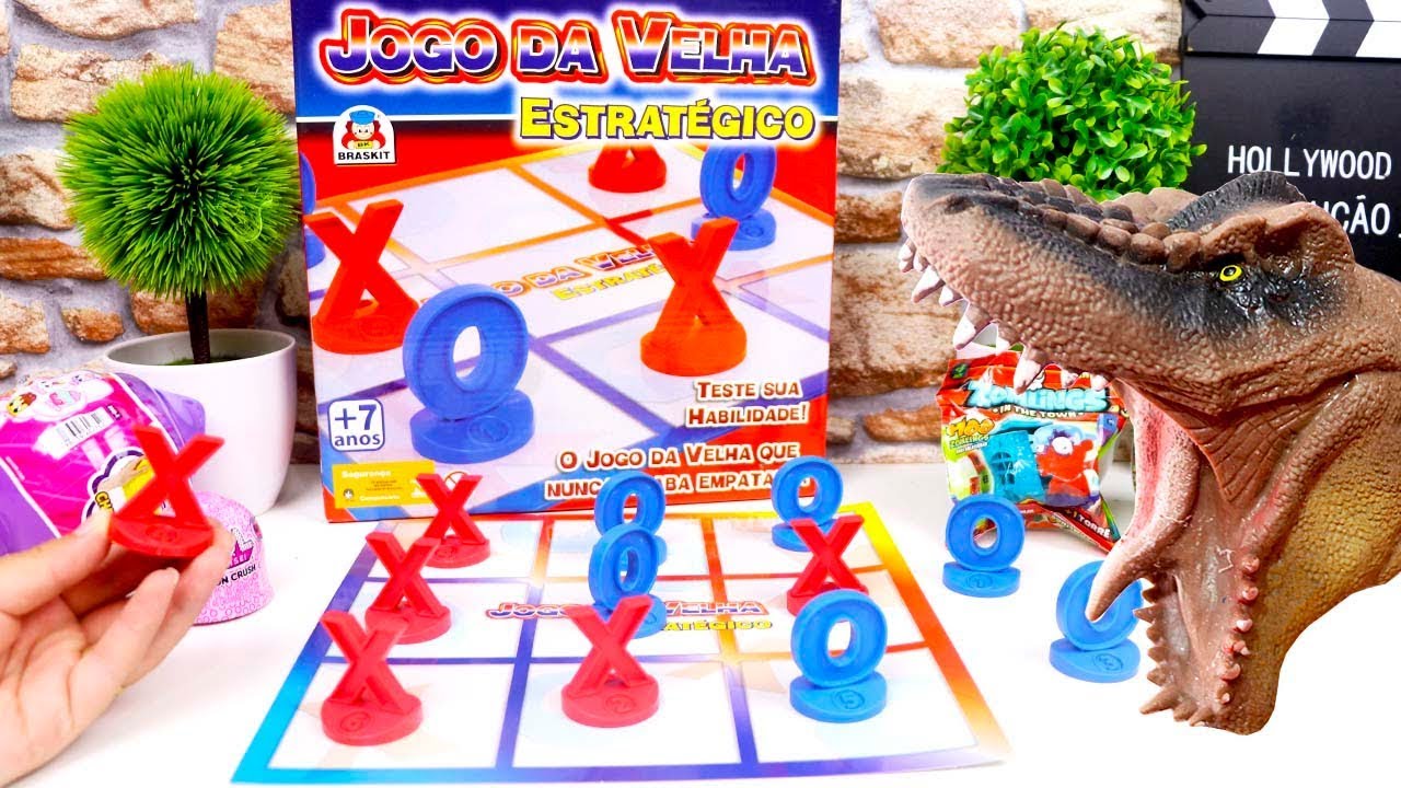 Jogo da Velha Dinossauro