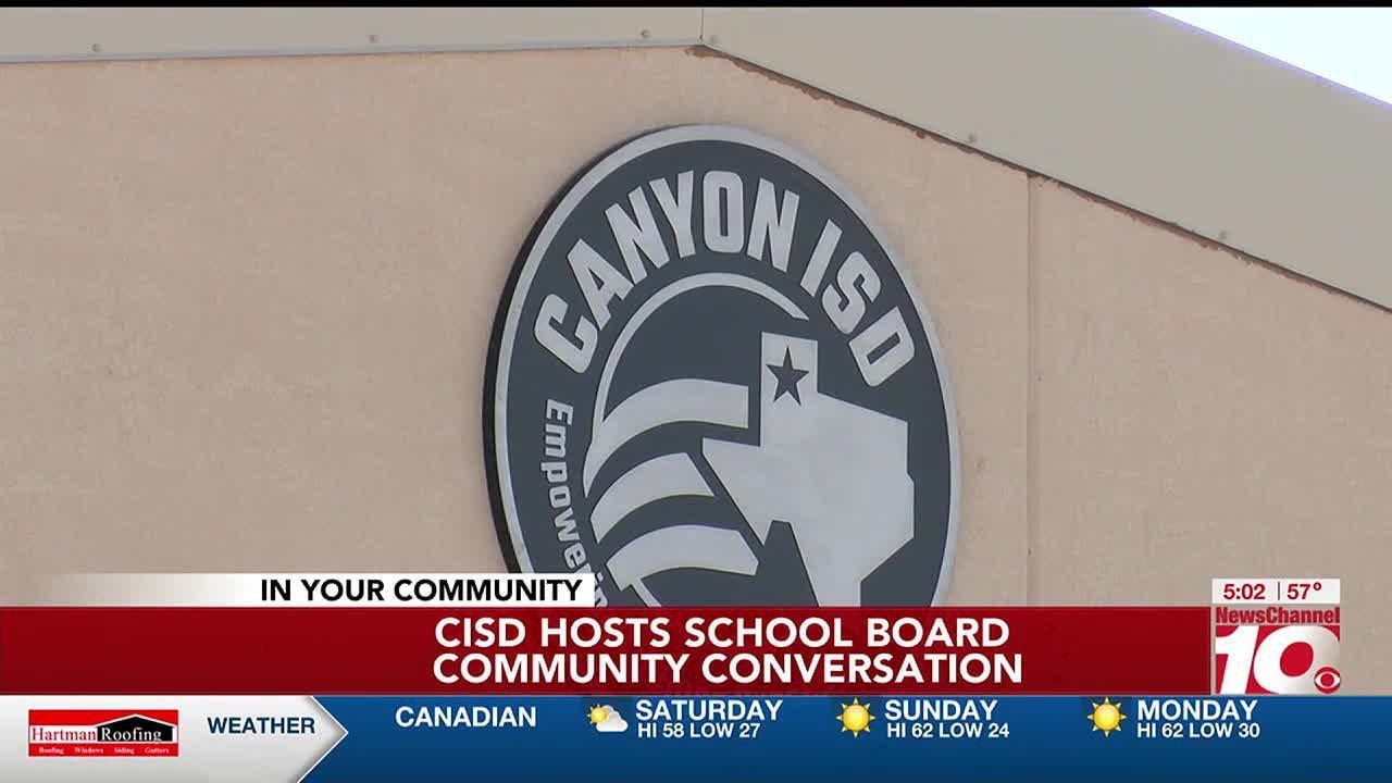 VIDEO: Canyon ISD to host ‘Community Conversation’ Monday evening