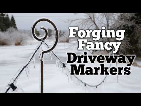 Hand Forged Driveway Markers