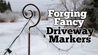 Hand Forged Driveway Markers