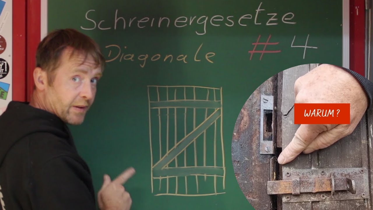 Die Diagonale 4️⃣ #Schreinergesetze