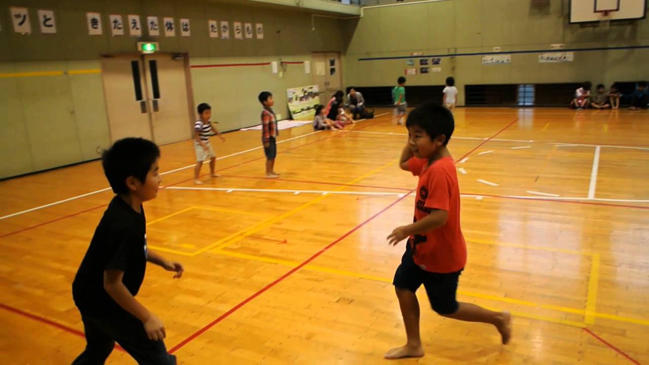 小学校体育館での学童保育レクリエーション企画 低学年児童中心 Youtube