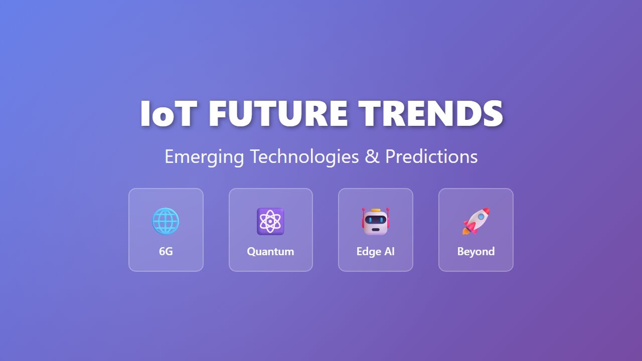 Будущие тенденции в сфере Интернета вещей: 6G, квантовые вычисления и технологии следующего покол...