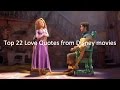 Love Quotes From Disney Movies