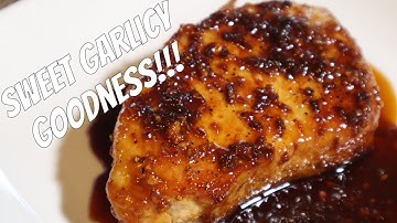 Simple and Delicious Honey Garlic Pork Chops