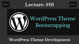 Celebrity WordPress Theme Bootstrapping | Everything You Need to Create a Blank WP Theme | Learn with Sazzad Profile