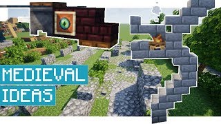 Minecraft: Medieval Roads, Street Lights, and Decoration Ideas in 1.14! @MasterMajesty