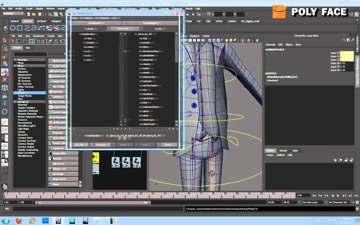 Maya Tutorial - Character Rigging - The Spine - Part 3/4 - YouTube