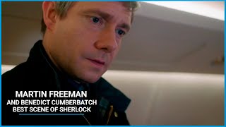 Martin Freeman and Benedict Cumberbatch Best Scenes of Sherlock🎬