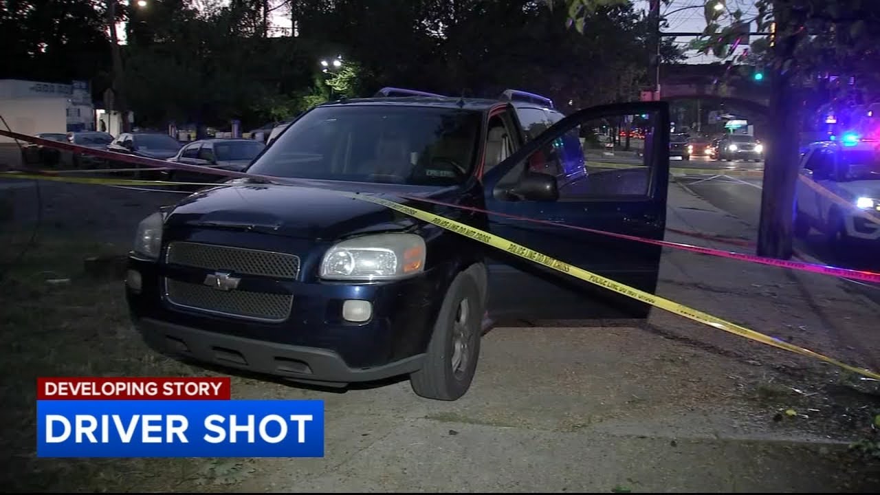 Suspect wanted after driver shot in Philadelphia; minivan riddled with ...