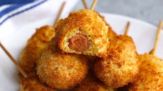 Air Fryer Corn Dogs From Scratch