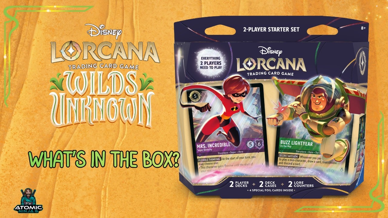 New Disney Lorcana Starter Deck Box Opening! My Honest Opinion
