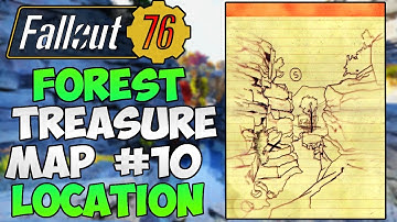 Forest Treasure Map 10 Location - Fallout 76