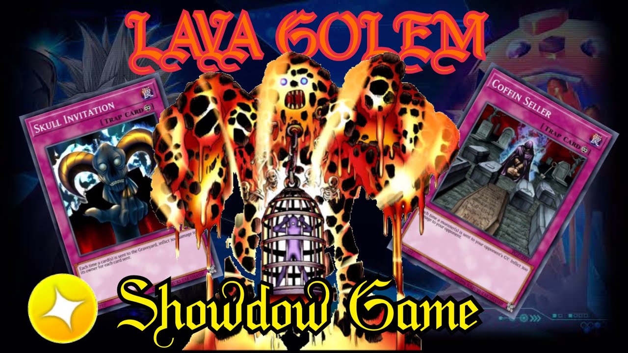 Lava golem deck Graveyard = 300 [YuGiOh! Duel Links] YouTube