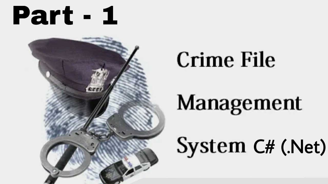 Crime Manegement System Project (Modules) In C#(.Net) Database MS-SQL ...