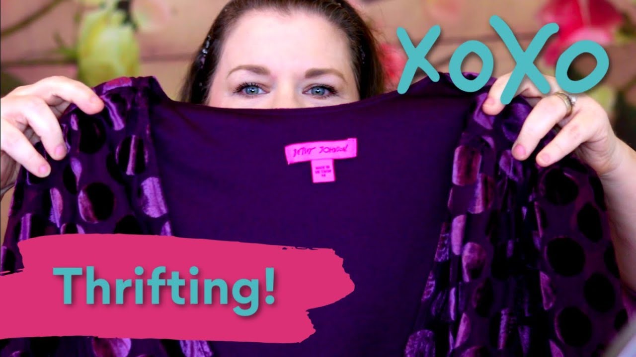 Thrift Store Haul June 2019--Betsy Johnson!!! over 40 fashion ideas