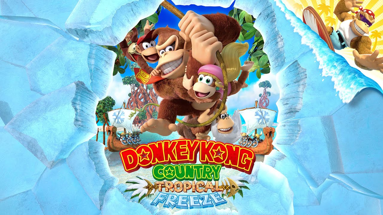 Donkey Kong Country: Tropical Freeze 🍌 1-B Follaje y fuselaje 🍌 Piezas y Letras
