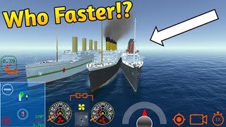 Who is The Fastest Ship in Ship Mooring 3D And Ship Handling Simulator?