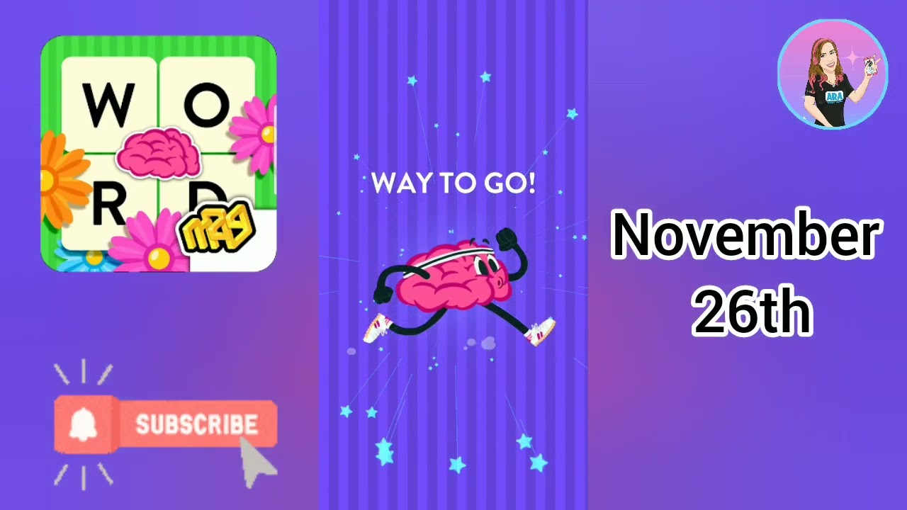 WordBrain - Space Brain Event November 26, 2022 Solution