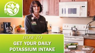 How To Get Your Daily Potassium Intake | Dining With The Dietitians