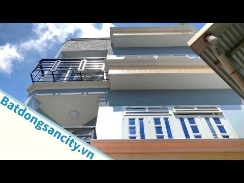 Bán nhà quận 6 dưới 4 tỷ, xây 3 phòng ngủ nằm trong khu dân cư an ninh hẻm Lò Gốm