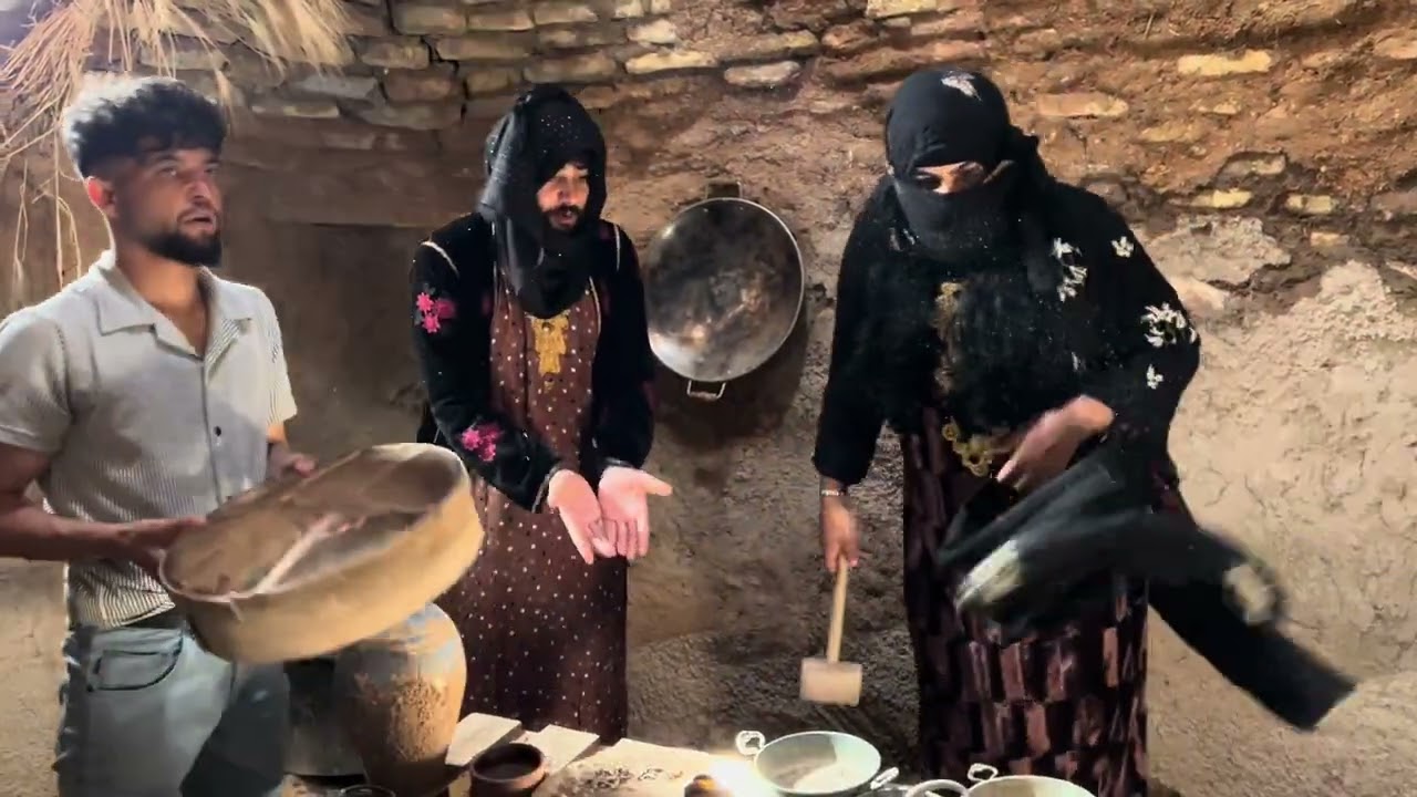 اخذت منها الغربال رجعتو منزوع😅