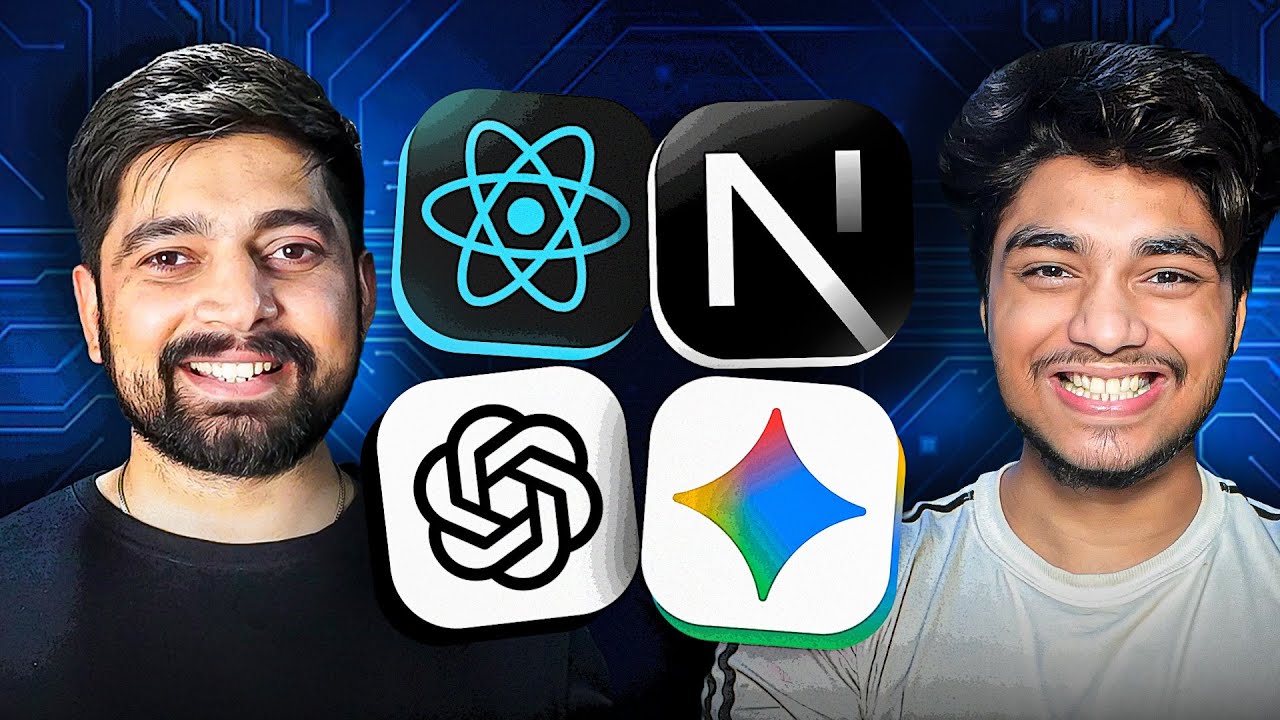 Launching React and NextJS course with 3 AI projects YT