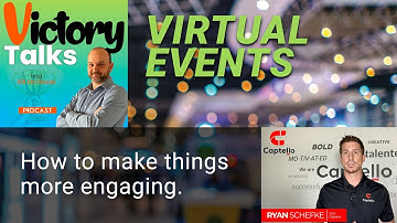 How to Make Virtual Events More Engaging | Captello / Victory Productions Podcast