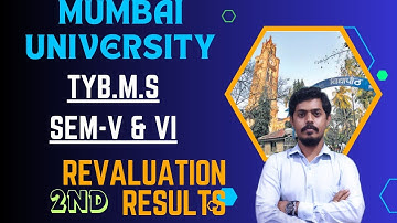 TYBMS SEM-V & VI 2nd Revaluation Results 2nd Half 2023l Mumbai University l Mukund Sir