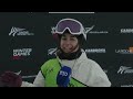 Rachel Karker wins Bronze in return. Cardrona World Cup