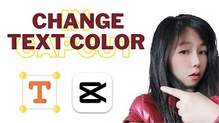 How To Change Color of Text On Capcut PC 2024 | Step-By-Step