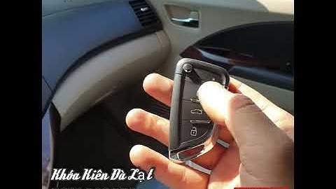 Programming Remote Key Mitsubishi Grandis