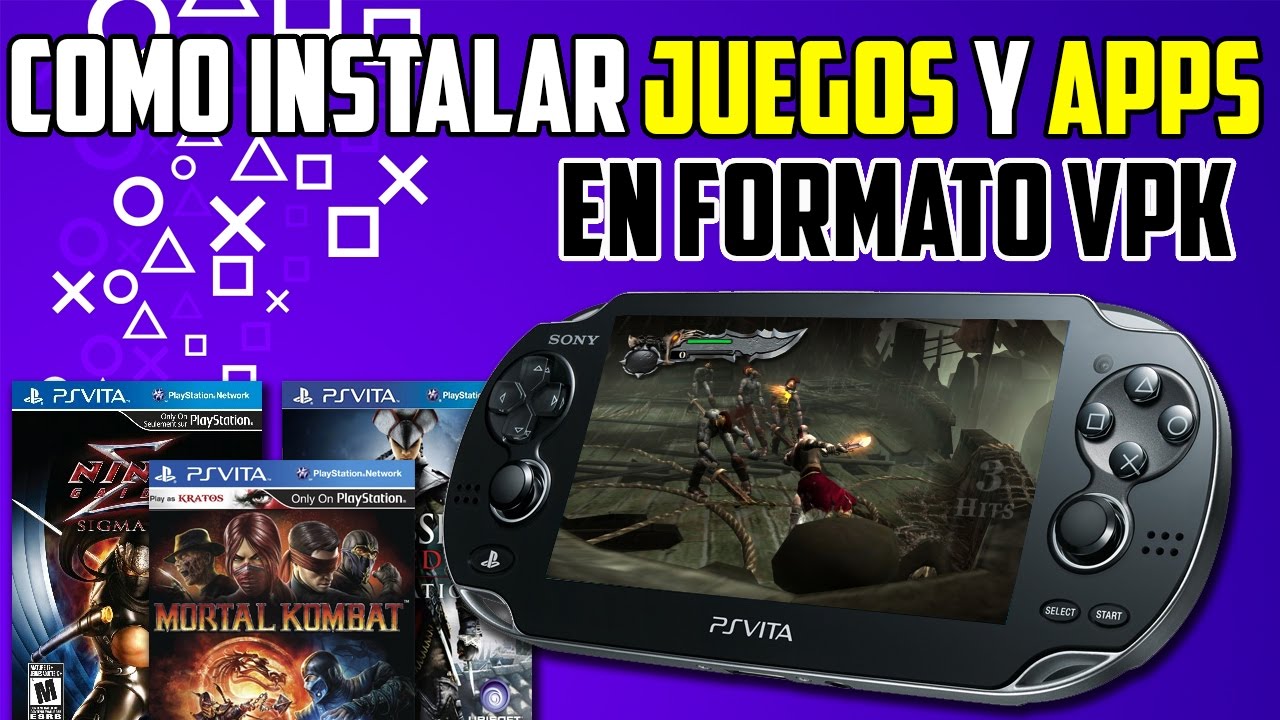 Como Instalar Juegos Y Aplicaciones En Formato Vpk Youtube