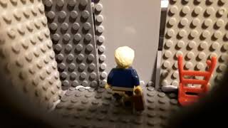 Lego elevator gets destroyed (stop motion)