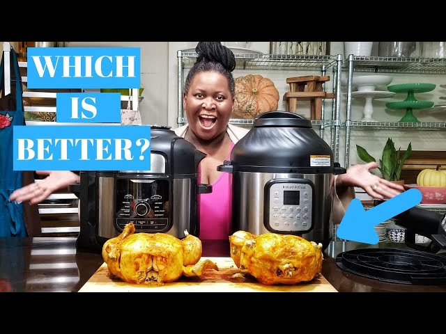 Instant Pot Duo Crisp vs. Ninja Foodi: ¿cuál es mejor para cocinar