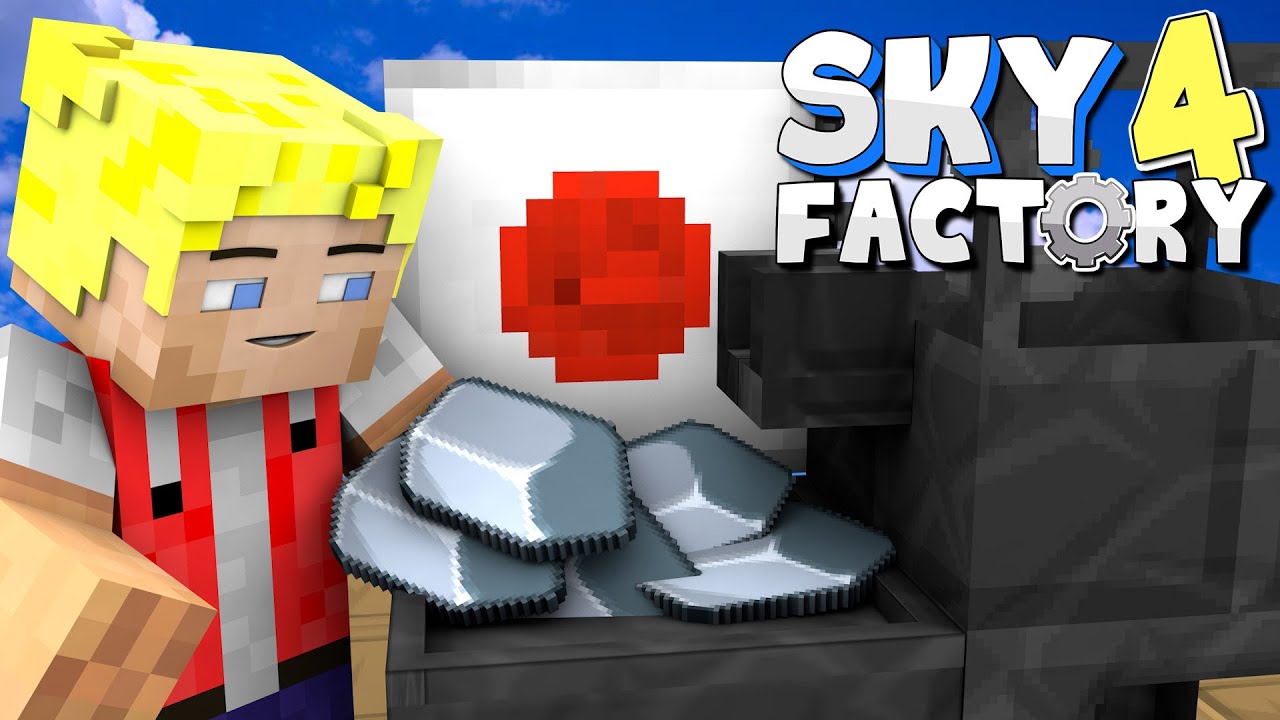 Halbautomatische Eisenproduktion! - Minecraft Sky Factory 4 (Prestige Mode) - #7 - Deutsch hypixel skyblock redstone