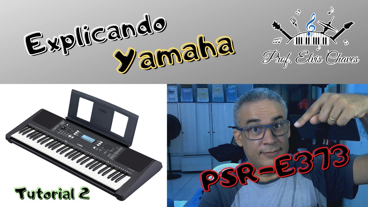 Teclado Yamaha PSR-E373 Arranjador