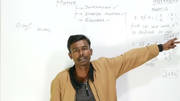 Matrix | Introduction, Determinant, Inverse, Adjoint, Singular & Non-Singular | Class 10 OPT Maths