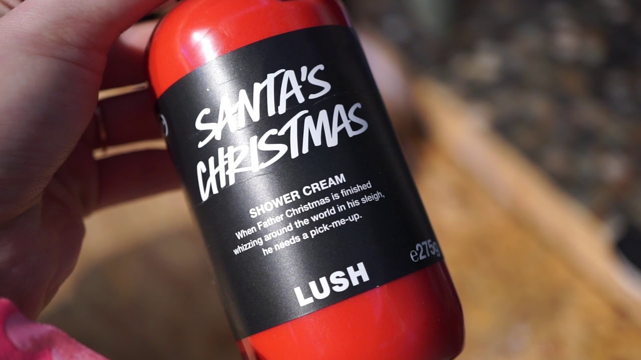 Lush Santa's Christmas Shower Cream | TheBeautyJournals