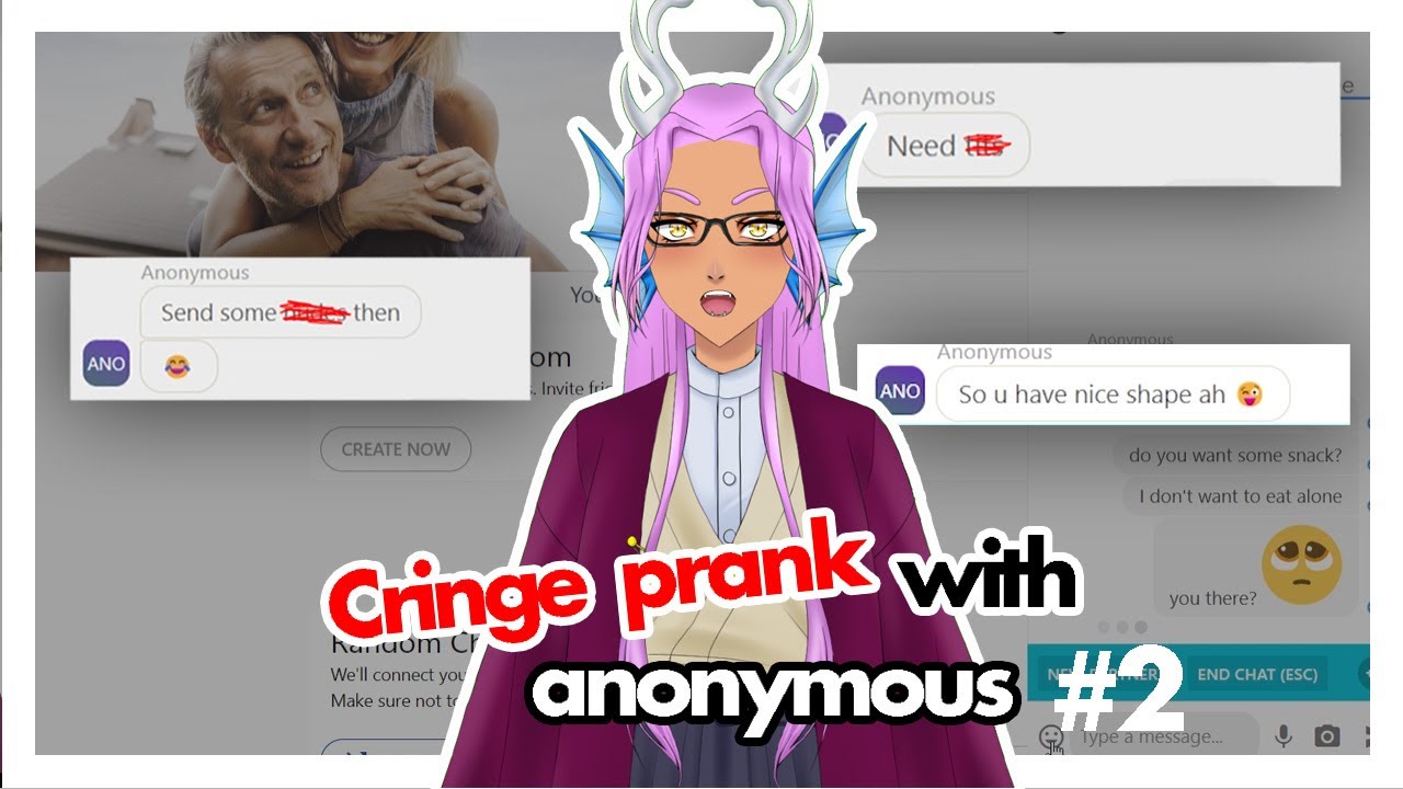 CRINGE PRANK with anonymous - PART 2【Ah Ying 阿盈 | 马来西亚vtuber #myvt 】 | MYViki
